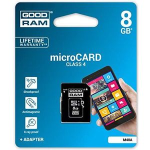 GOODRAM M40A 8 GB MicroSDHC UHS-I Klasse 4