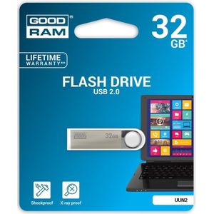 GOODRAM UUN2 USB flash drive 32 GB USB Type-A 2.0 Zilver