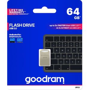 Goodram UPO3 USB flash drive 64 GB USB Type-A 3.2 Gen 1 (3.1 Gen 1) Zilver