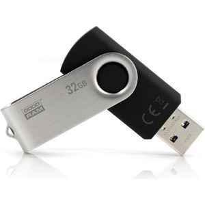 Goodram - Flashdrive - 32GB USB3.0 Black - Twister Storage