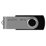 GoodRam - USB Geheugenstick - UTS3 - USB-A 3.2 - 64 GB - Zwart/Zilver