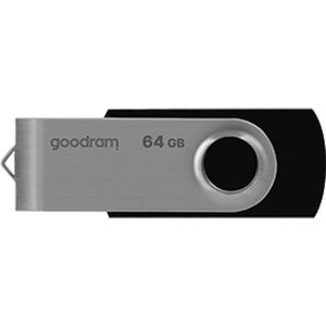 GoodRam - USB Geheugenstick - UTS3 - USB-A 3.2 - 64 GB - Zwart/Zilver