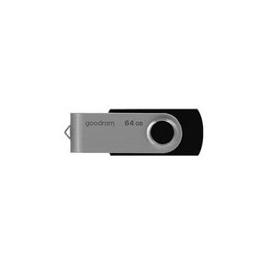 GoodRam - USB Geheugenstick - UTS3 - USB-A 3.2 - 64 GB - Zwart/Zilver