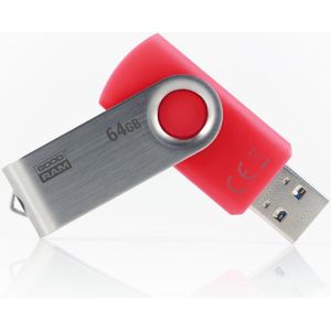 Goodram UTS3 USB flash drive 64 GB USB Type-A 3.2 Gen 1 (3.1 Gen 1) Rood