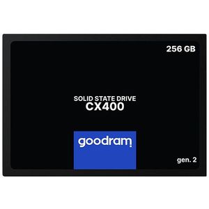 Goodram Interne SSD CX400 - 256GB - GEN.2 SATA III 2,5″ - Solid State Drive