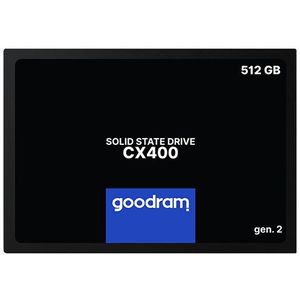 Hard Drive GoodRam SSDPR-CX400-512-G2 SSD 550 MB/s 512 GB SSD