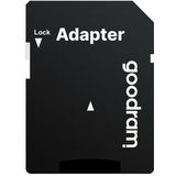 Micro SD-Kaart GoodRam M1AA Zwart MicroSD 32GB cl. 10 UHS-I + Adapter - MicroSDHC