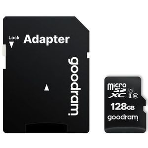 MicroCARD MicroSDHC 128GB Class 10 UHS-I + Adapter - Tot 100MB/s