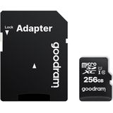 Micro SD UHS GoodRAM 256 GB klasse 10 + SD-adapter