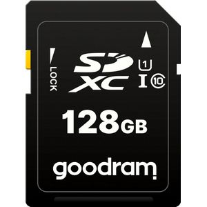 Goodram - S1A0 Geheugenkaart - Zwart - 128 GB - SDXC - UHS-I