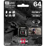 Goodram IRDM 64 GB MicroSDXC UHS-I Klasse 10