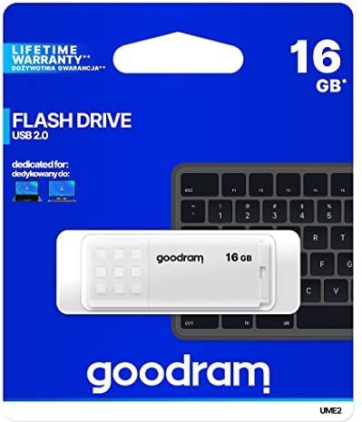 Goodram UME2 USB flash drive 16 GB USB Type-A 2.0 Wit