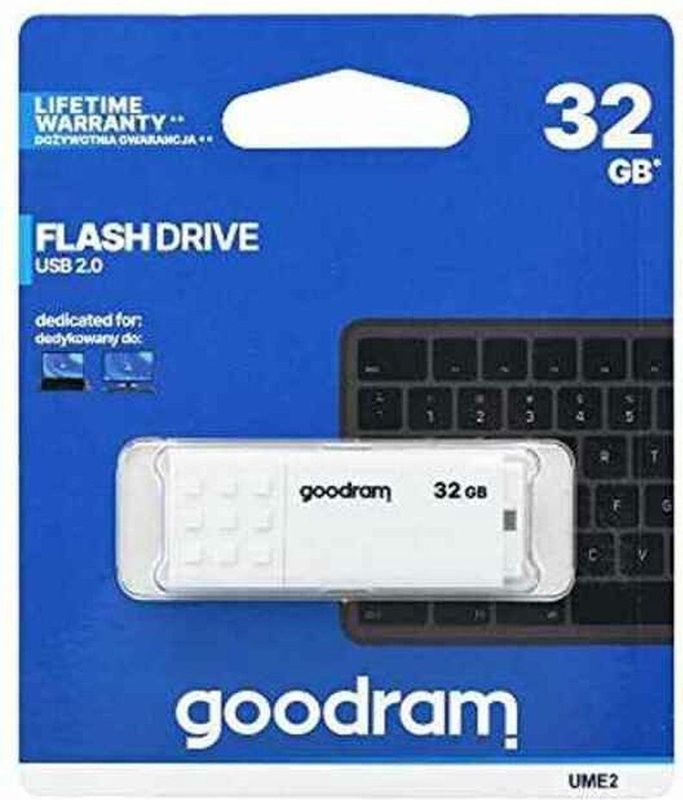 GoodRam USB Stick 32GB - USB 2.0 - Wit