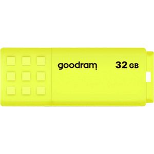 GOODRAM UME2-0320Y0R11 USB-stick, 32 GB, USB 2.0, geel