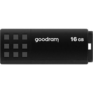 GoodRam USB Stick 16GB - USB 3.0 - Zwart - 60MB/s Lees - 20MB/s Schrijf