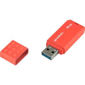 Goodram UME3 (16 GB, USB-A, USB 3.1), USB-stick, Oranje