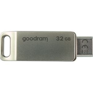 GoodRam OTG Flash Drive - USB-A en USB-C - 32 GB - Zilver