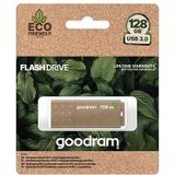GoodRam - Ume3 Eco USB-stick 128 GB – behuizing en verpakking van 100% gerecycled materiaal