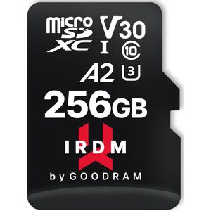 Micro SD Kaart 256GB - SDHC - Class 10 V30 A2 - Met SD Adapter