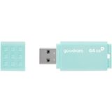 GoodRam - USB Geheugenstick - UME3 - USB 3.0 - 64 GB - Blauw