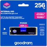 Goodram PX500 SSD 256GB - M.2 - NVMe