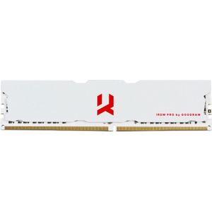 Goodram Geheugen DDR4 IRDM PRO 8/3600 (1 * 8 GB) 18-22-22 wit (1 x 8GB, 3600 MHz, DDR4 RAM, DIMM 288 pin), RAM, Wit