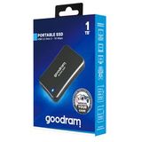 Goodram SSDPR-HL200-01T externe solide-state drive 1,02 TB USB Type-C 3.2 Gen 2 (3.1 Gen 2) Grijs