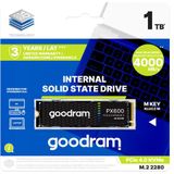 Goodram SSDPR-PX600-250-80 internal solid state drive 250 GB M.2 PCI Express 4.0 NVMe 3D NAND