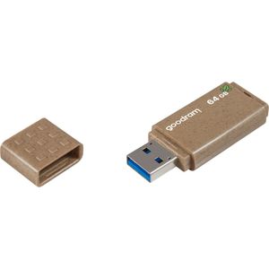 Goodram 2-PACK UME3-0640EFR11-2P USB flash drive 128 GB USB Type-A 3.2 Gen 1 (3.1 Gen 1) Brons, Bruin