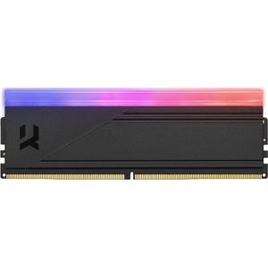 Goodram IRDM RGB DDR5 IRG-56D5L30/64GDC geheugenmodule GB (2 x 32GB, 5600 MHz, DDR5 RAM, DIMM 288 pin), RAM, Zwart