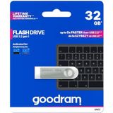 GoodRam USB-stick, UNO3-0320S0R11, zilverkleurig, 32 GB