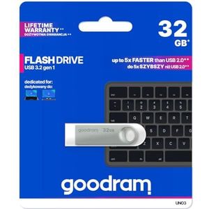 GoodRam Clé USB UNO3-0320S0R11 Argenté 32 Go