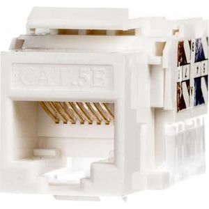Netrack - 105-02 - Keystone Module - Wit - Netwerkaccessoire