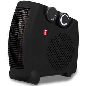 ELDOM HL8C - Ventilatorkachel - elektrische kachel - 1000 en 2000W - zwart