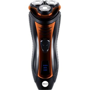 Scheerapparaat - 3 mesjes - beweegbare kop - zwart