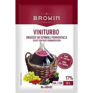 ViniTurbo - gist voor snelle gisting - 20 g - wijngist
