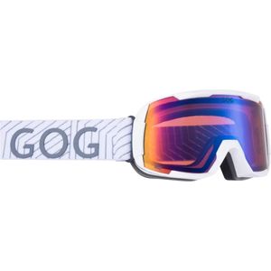GRIZ - Junior Skibril - Snowboard - Mat Wit - Maat one size - Unisex