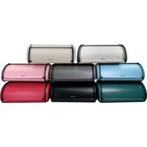 Kinghoff 1755 - Broodtrommel - RVS - Groen - Retro - 36x24x15 cm