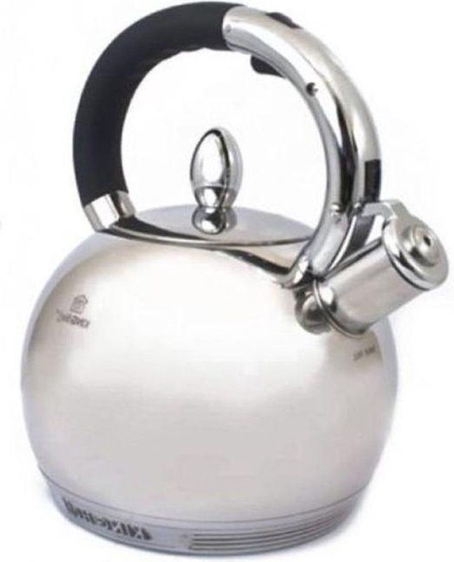 Fluitketel - Rood - Roestvrijstaal