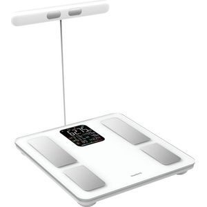 Klausberg 7857 - Slimme Bluetooth Personenweegschaal - Wit - Lichaamsanalyse