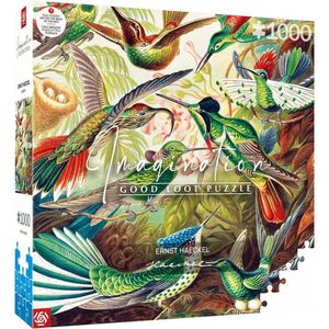 Ernst Haeckel - Hummingbirds Puzzel - Puzzel 1000 stukjes - Puzzel voor Volwassene