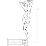 PASSION WOMAN BODYSTOCKINGS | Passion Woman Bs032 Bodystocking White One Size