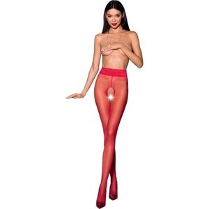 Passion Panty open rood TI001 T 1/2