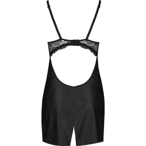 Loona – Babydoll en string met kant - Maat L/XL