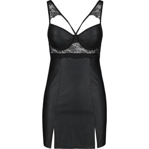 Loona – Babydoll en string met kant - Maat S/M