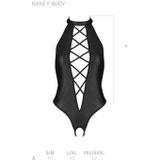 Passion-Exklusiv Body-Ouvert PE Nancy body black - (L/XL,S/M,XXL)