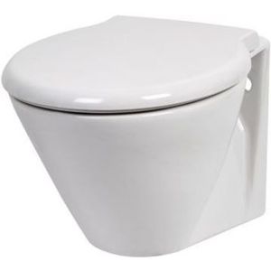 Toiletzitting bws royal design met deksel wit