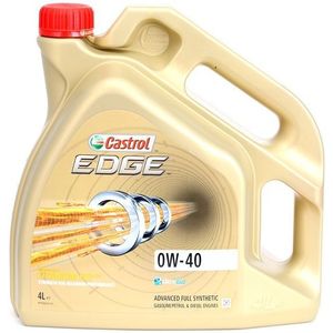 CASTROL - EDGE - Motorolie - 4 Liter - Volledig Synthetisch - Viscositeit 0W-40