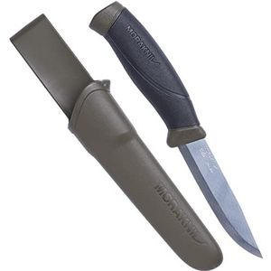 Mora FT10128 Unisex mes voor volwassenen met vast lemmet, groen, één maat