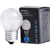 Patron - E27 Kogel Gloeilamp - Wit - 40W - Dimbaar - 325 Lumen